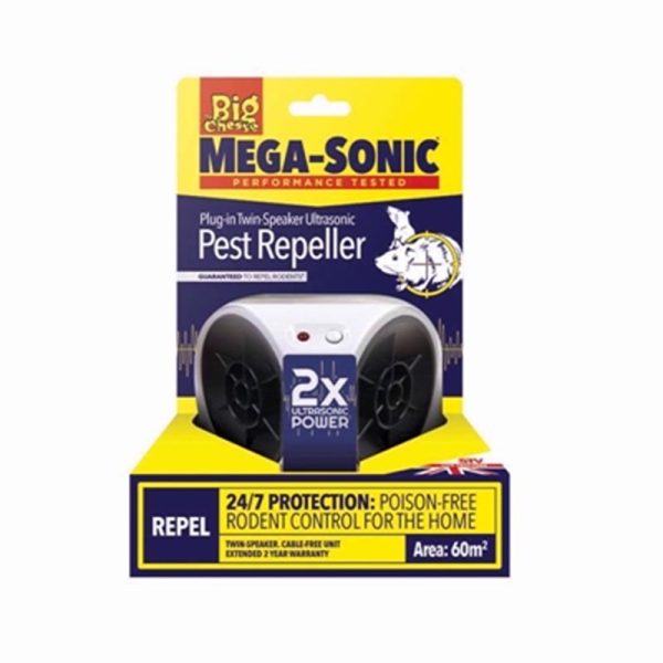 THE BIG CHEESE MEGA SONIC PEST REP PLUG IN