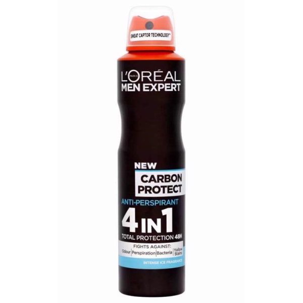 LOREAL MEN EXPERT CARBON PROTECT 250ML PACK OF 6