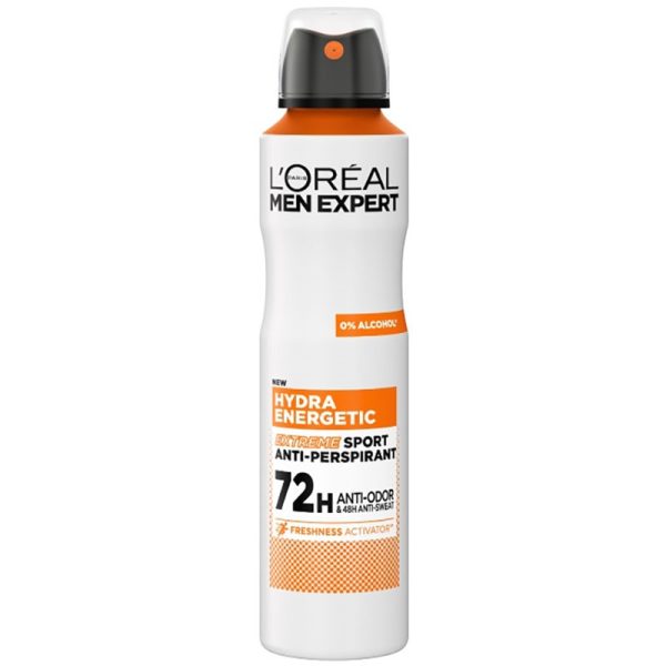 LOREAL MEN EXPERT HYDRA ENERGETIC EXTREME SPORT 250ML PACK OF 6