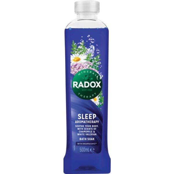 RADOX BATH SOAK SLEEP THERAPY 500ML PACK OF 6