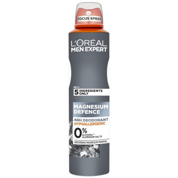 LOREAL MEN EXPERT MAGNESIUM 250ML PACK OF 6