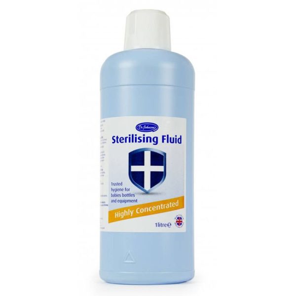 DR JOHNSONS STERILISING FLUID 1LTR PACK OF 12