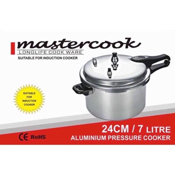 ALUMINIUM PRESSURE COOKER INDUCTION 7L