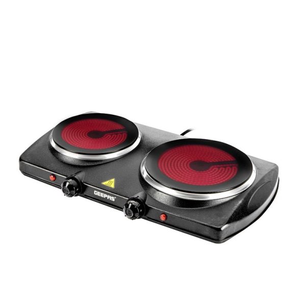 GEEPAS DOUBLE CERAMIC HOT PLATE