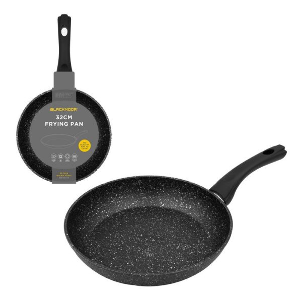 BLACKMOOR FRYING PAN 32CM BLACK