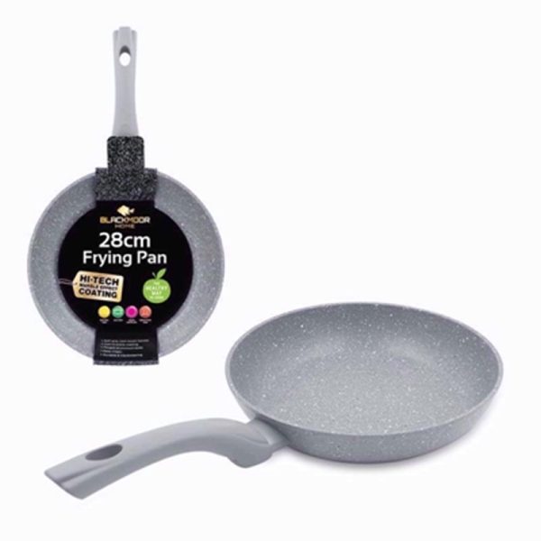 BLACKMOOR HOME GREY FRYING PAN 28CM