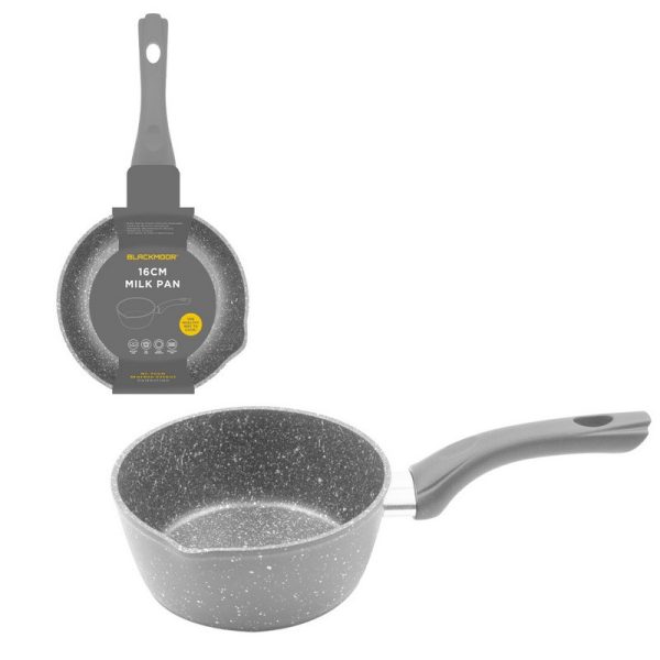 BLACKMOOR MILK PAN 16CM GREY