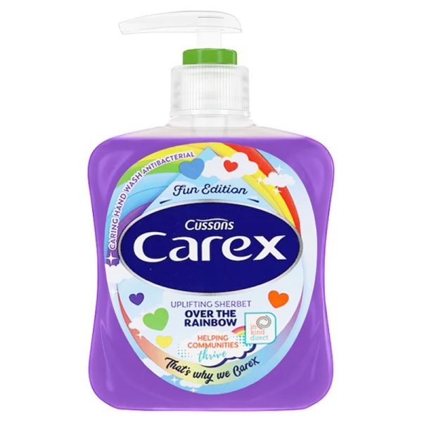 CAREX HAND WASH OVER THE RAINBOW 250ML PACK OF 6