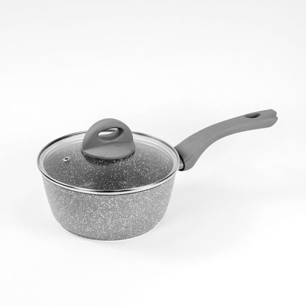 BLACKMOOR SAUCE PAN & LID 18CM GREY