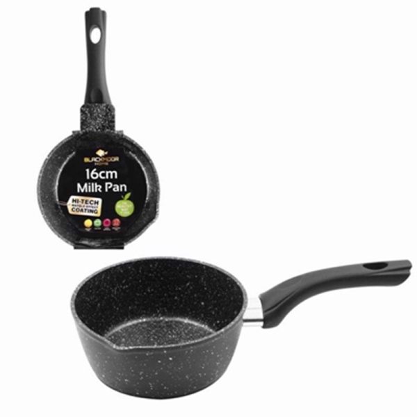 BLACKMOOR STONE MILK PAN 16CM