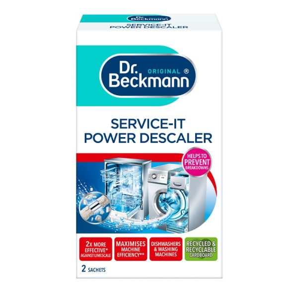 DR BECKMANN SERVICE IT POWER DESCALER 2X50G PACK OF 6