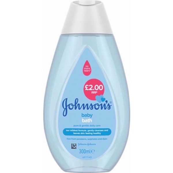 JOHNSONS BATH 300ML PACK OF 6 PMP