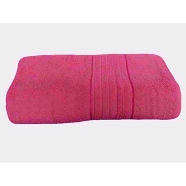 HAMPTON BATH SHEET PINK PACK OF 4 80X140