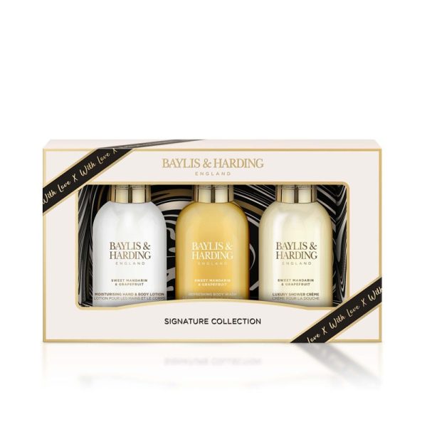 BAYLIS & HARDING SWEET MANDARIN & GRAPEFRUIT LUXURY BATHING MINI TREATS GIFT SET