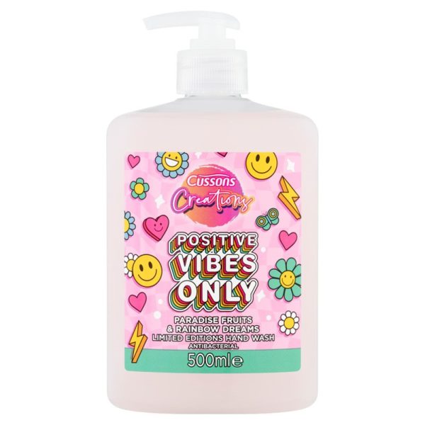 CUSSONS CREATIONS HANDWASH POSITIVE VIBES 500ML PACK OF 6