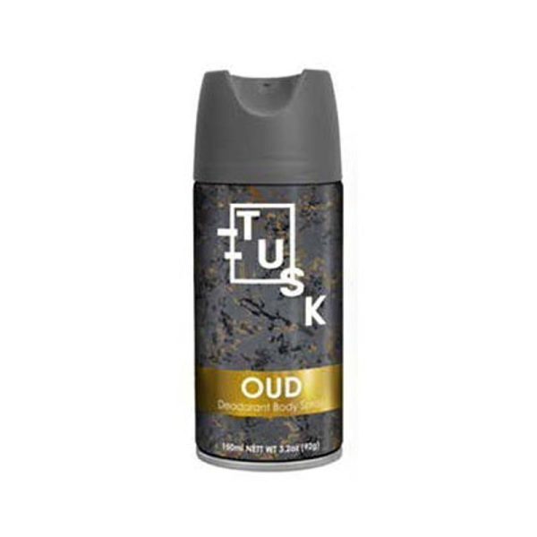 TUSK BODY SPRAY OUD MENS 150ML PACK OF 6