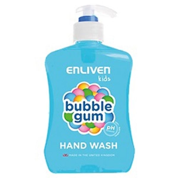 ENLIVEN HANDWASH KIDS BUBBLEGUM 500ML PACK OF 6