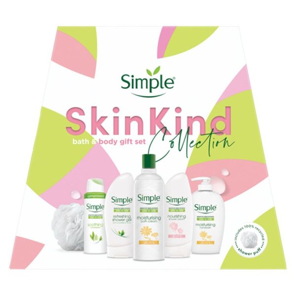 SIMPLE GIFT SET SKIN KIND BATH & BODY EACH