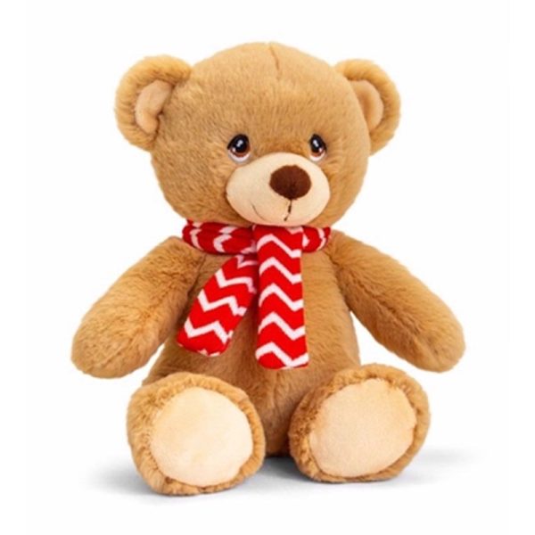 KEELECO CONKER BEAR WITH SCARF 25CM