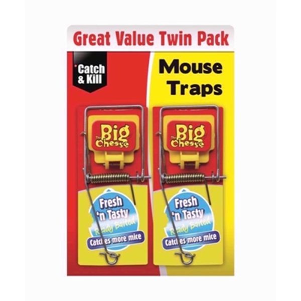 THE BIG CHEESE MOUSE TRAPS TWIN PK