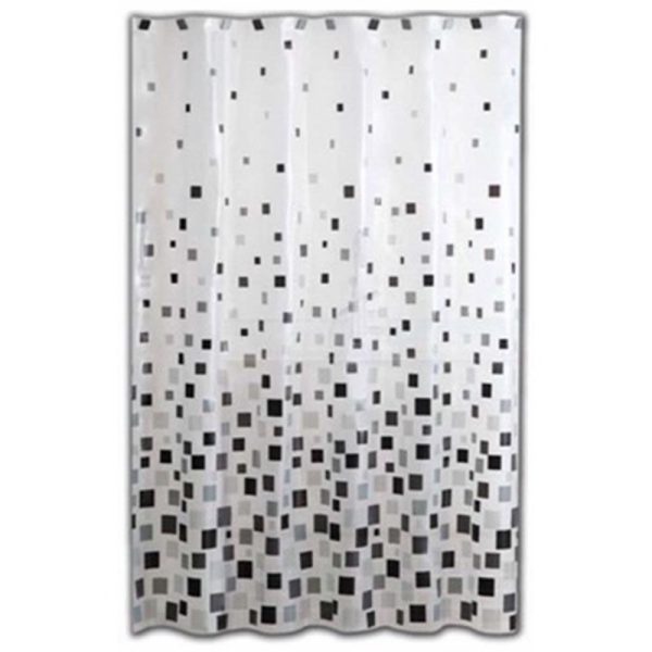 APOLLO SHOWER CURTAIN PEVA MOSIAC