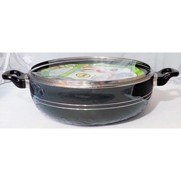 KARAHI WOK NONSTICK 22CM WITH LID