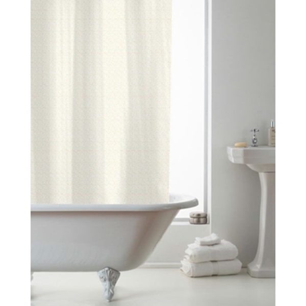 COUNTRYCLUB SHOWER CURTAIN EVA GLITTER GOLD