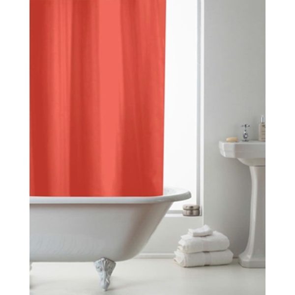 COUNTRYCLUB SHOWER CURTAIN ORANGE