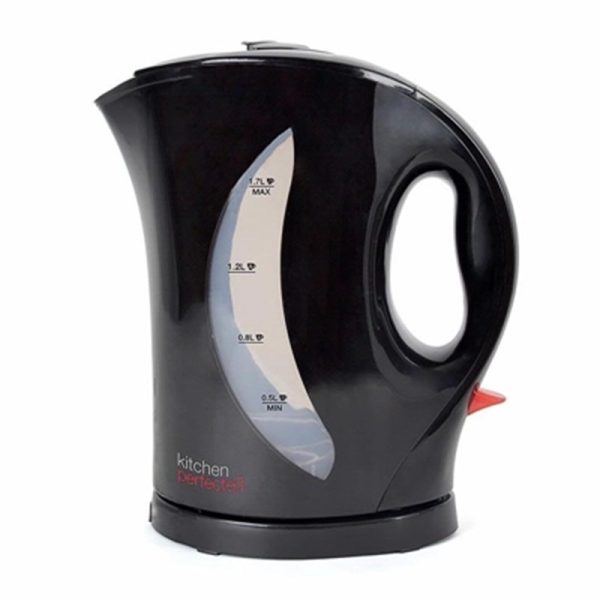 KITCHEN PERFECT BLACK KETTLE 1.7LTR