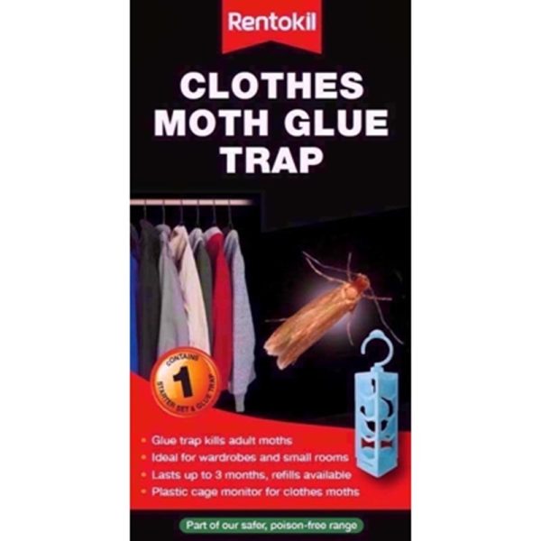 RENTOKIL CLOTHES MOTH GLUE TRAP