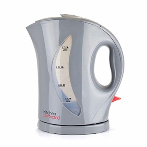 KITCHEN PERFECT GREY KETTLE 1.7LTR 11.05