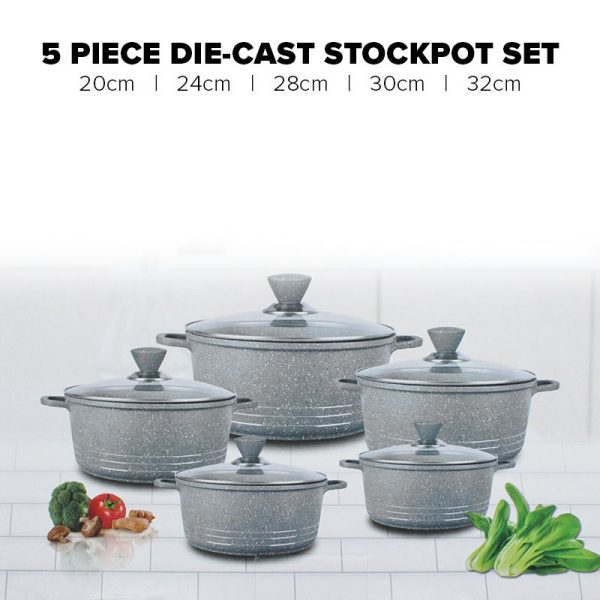 LONDONER DIECAST STOCKPOT SET OF 5 GREY