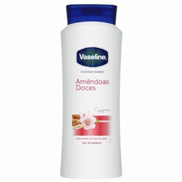 VASELINE 700ML SHOWER GEL ALMOND PACK OF 12