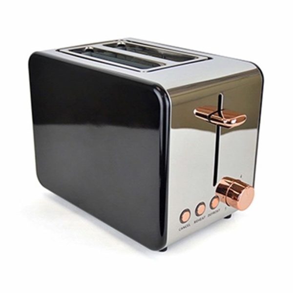 KITCHEN ROSE GOLD 2 SLICE TOASTER