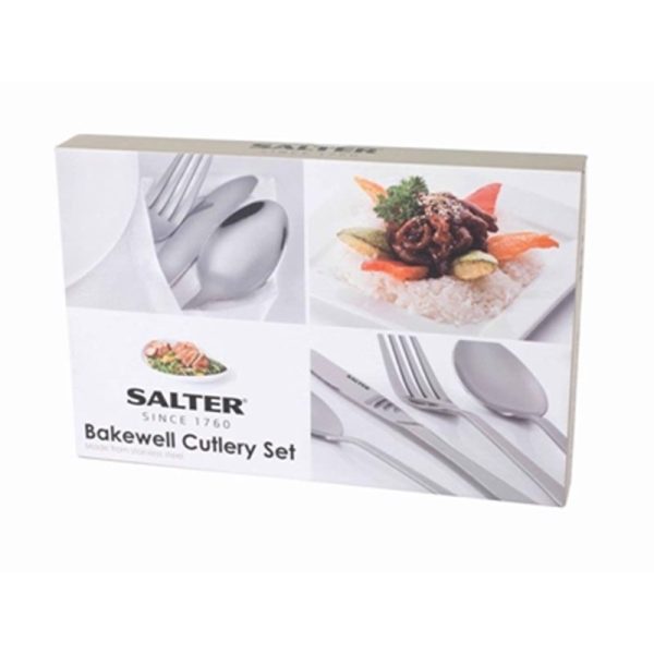 BAKEWELL CUTLERY SET SALTER 24PCS