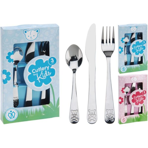 CUTTLERY SET 3PC 2ASST