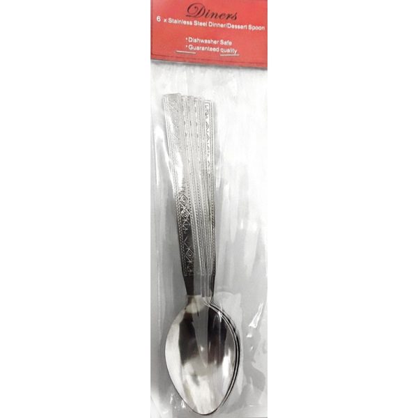 DESSERT SPOON PACK OF 6 B009