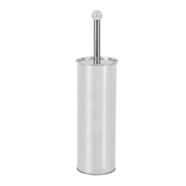 DURANE STAINLESS STEEL TOLIET BRUSH W HOLDER LIGHT 10X38CM