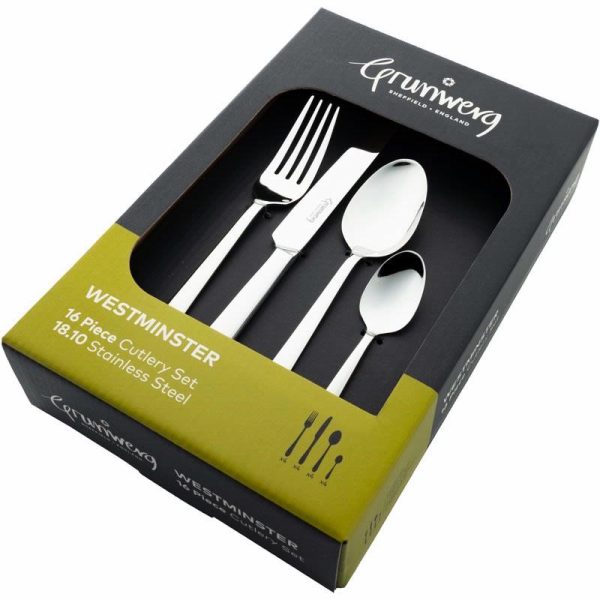 GRUNWERG WESTMINSTER CUTLERY SET 16 PCS