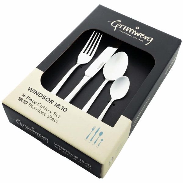 GRUNWERG WINDSOR CUTLERY SET 16 PCS (SP12)