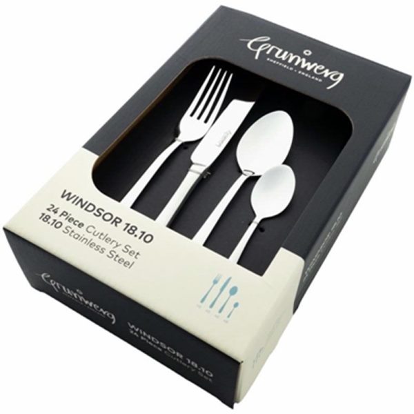 GRUNWERG WINDSOR CUTLERY SET 24 PCS (SP12)