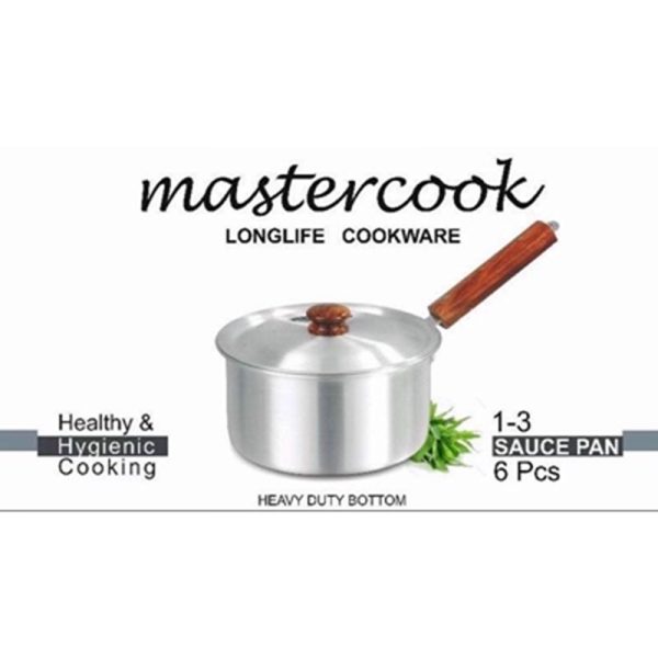 MASTERCOOK WOODEN SAUCEPAN SET 1-3