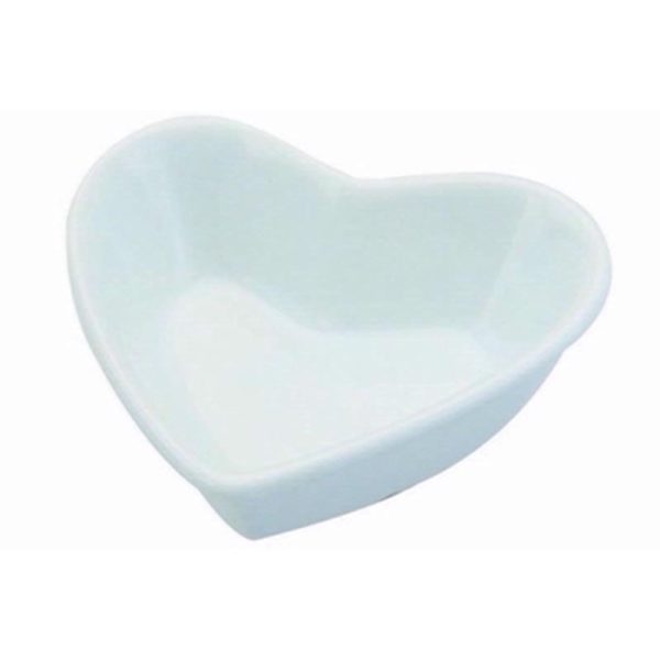 APOLLO CERAMIC HEART DISH 7 X 2CM