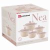 NEA DIECAST STOCKPOT MARBLE 5 SET CREAM