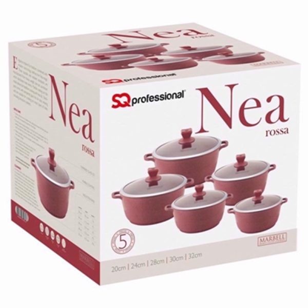 NEA DIECAST STOCKPOT MARBLE 5 SET ROSSA