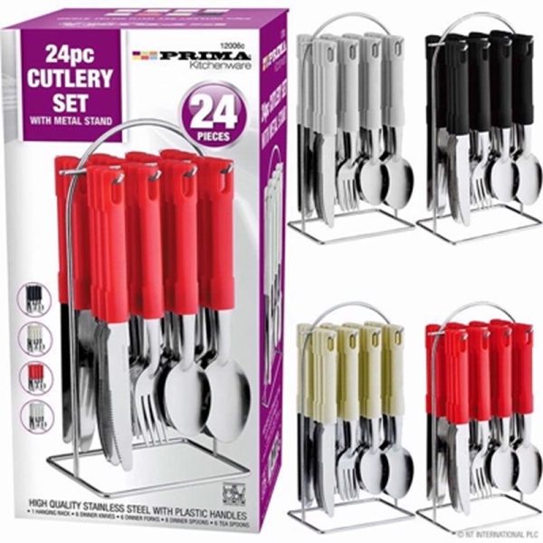 PRIMA CUTLERY SET 24PCS ASST