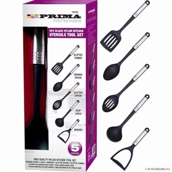 PRIMA NYLON UTENSIL SET 5 PCS