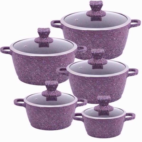 NESSA GRANUM CASSEROLE S/5 PURPLE