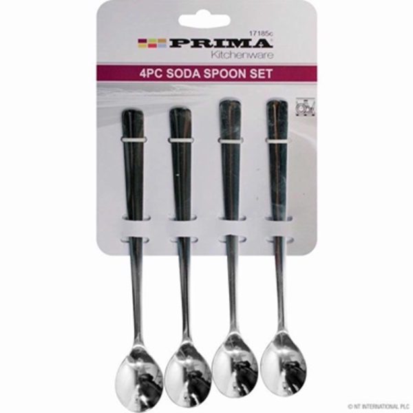 PRIMA SODA SPOON 4PC SET