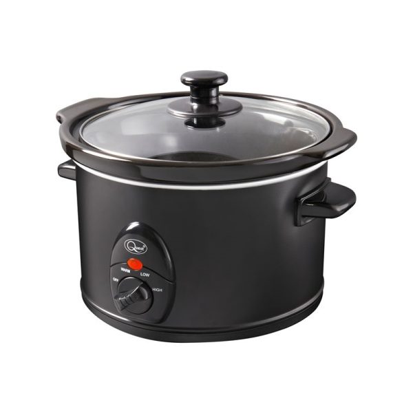 QUEST 1.5LTR SLOW COOKER 120W BLACK